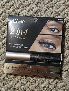 Kiss 2-in-1 Glue Liner Strip Lash Adhesive - Black